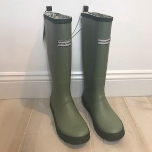 LAST 1! Smith & Hawken Garden Rain Boots Green 7